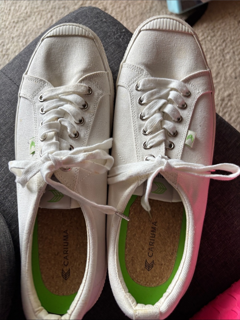 CARIUMA Sneakers Men’s Sz 11.5 White Lace-Up